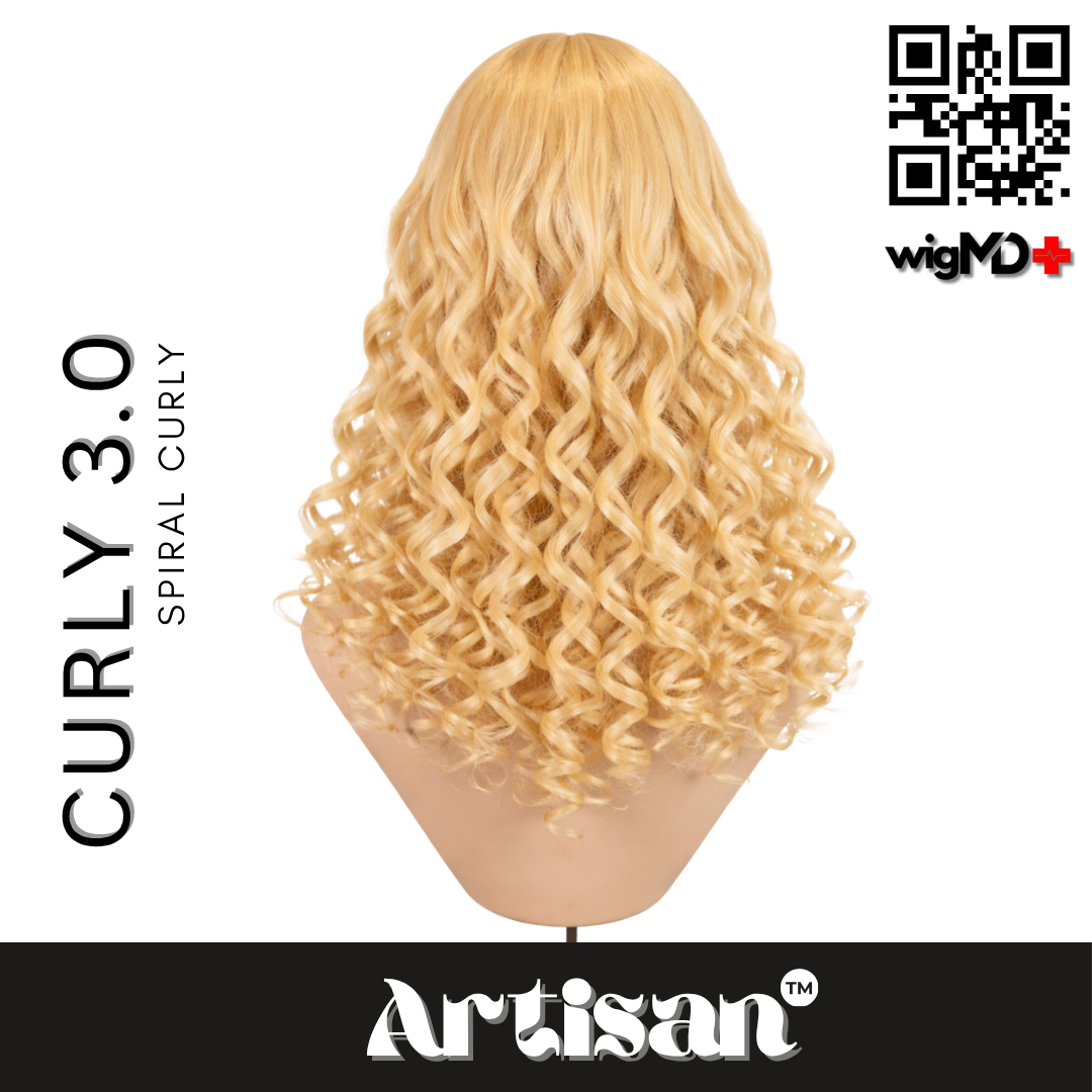 ARTISAN: Spiral Curly 3.0 Premium 100% Human Hair Wig