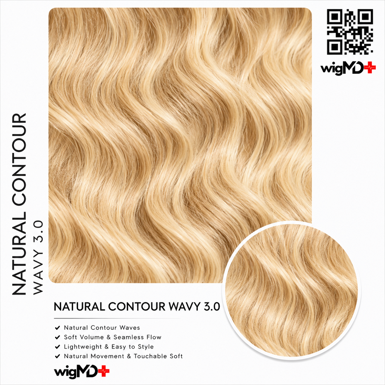 ARTISAN: Natural Contour Wave 3.0 Premium 100% Human Hair Wig