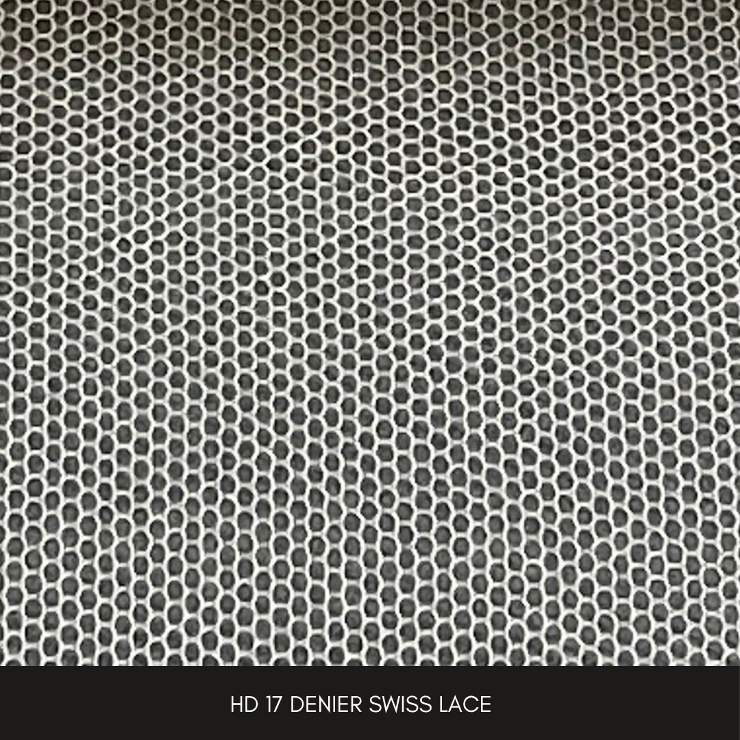 Premium Fine Swiss 17 Denier Film Lace