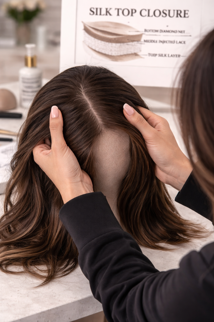 The Silk Top Closure: The Most Realistic Wig Construction Available