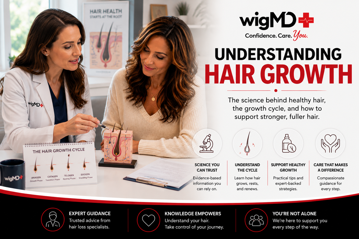 wigMD Understanding hair growth cycle