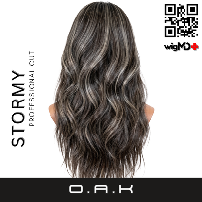 O.A.K: Stormy 100% Human Hair Professional Cut