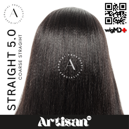 ARTISAN:  Coarse Straight 5.0 Premium 100% Human Hair