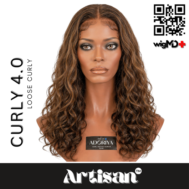 ARTISAN: Loose Curly 4.0 100% Premium Human Hair Wig