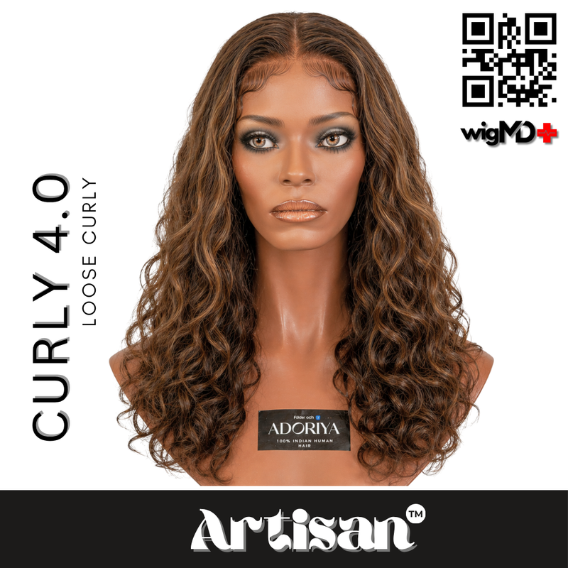 ARTISAN: Loose Curly 4.0 100% Premium Human Hair Wig