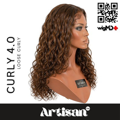 ARTISAN: Loose Curly 4.0 100% Premium Human Hair Wig