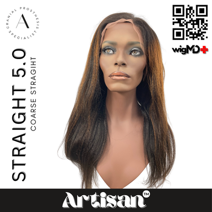 ARTISAN:  Coarse Straight 5.0 Premium 100% Human Hair