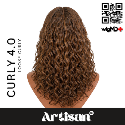 ARTISAN: Loose Curly 4.0 100% Premium Human Hair Wig