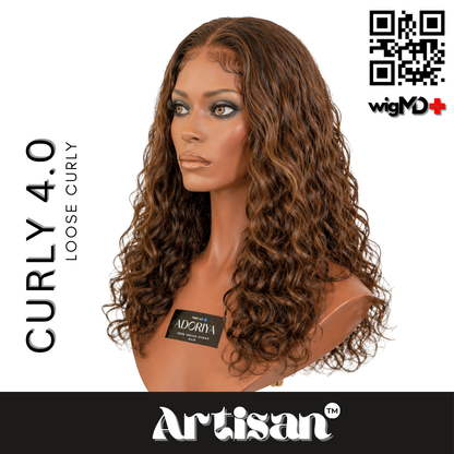 ARTISAN: Loose Curly 4.0 100% Premium Human Hair Wig