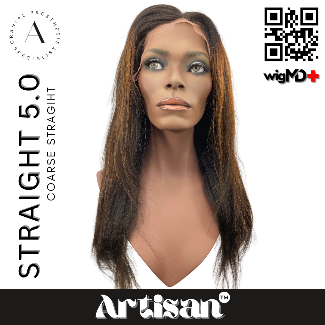 ARTISAN:  Coarse Straight 5.0 Premium 100% Human Hair