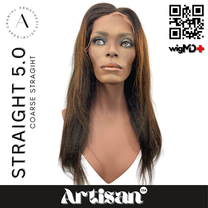 ARTISAN:  Coarse Straight 5.0 Premium 100% Human Hair