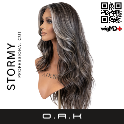O.A.K: Stormy 100% Human Hair Professional Cut