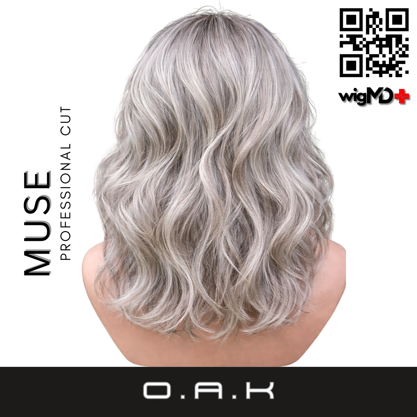 O.A.K: Muse Professional Cut 100% Human Hair