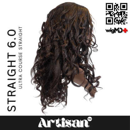 ARTISAN: Ultra Coarse Straight 6.0 Premium 100% Human Hair Wig