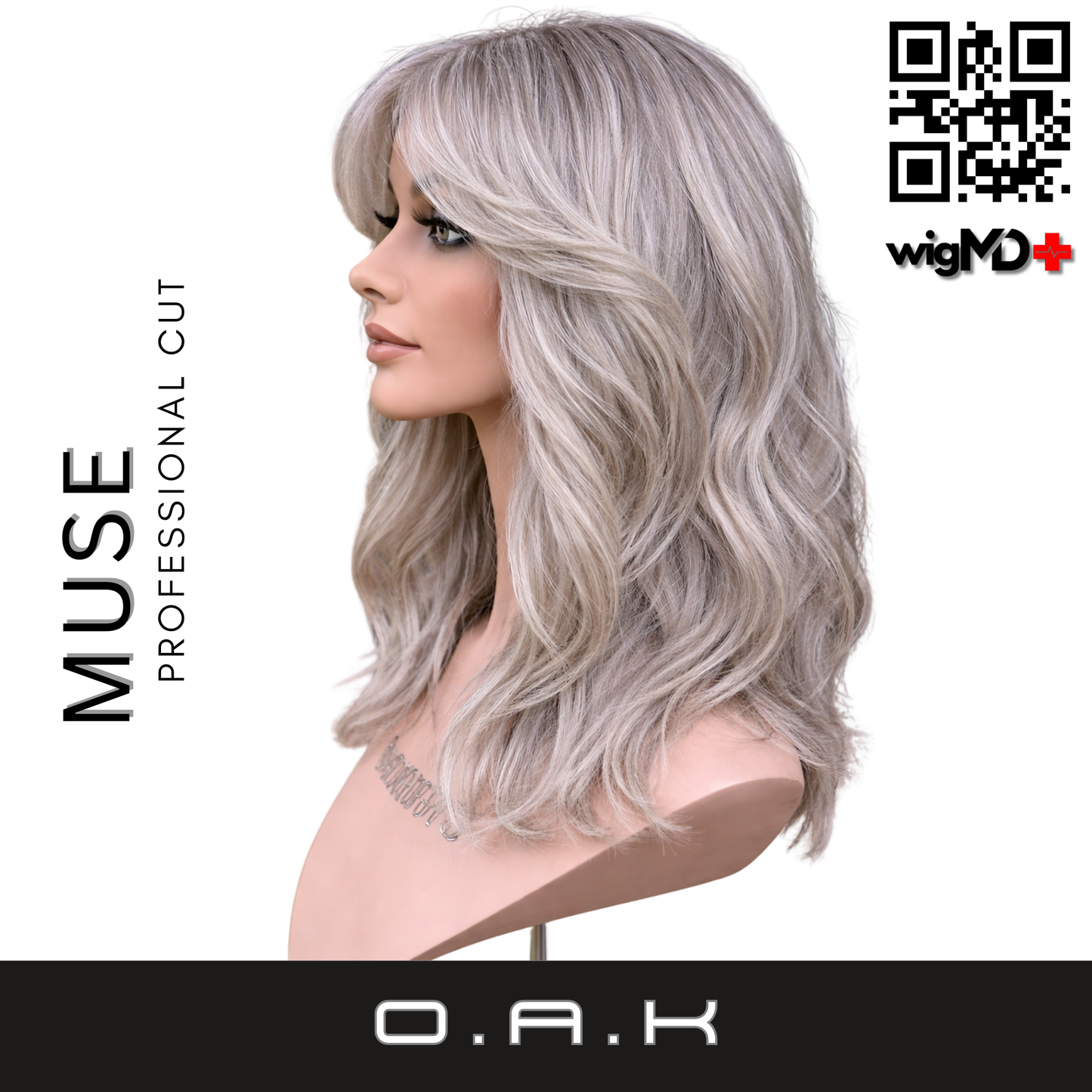 O.A.K: Muse Professional Cut 100% Human Hair