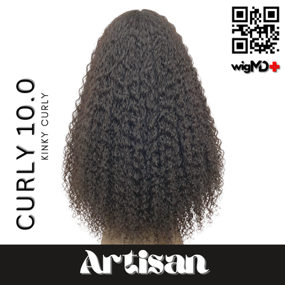 ARTISAN: Kinky Curly 10.0 Premium Human Hair Wig