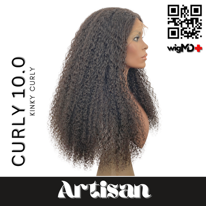 ARTISAN: Kinky Curly 10.0 Premium Human Hair Wig