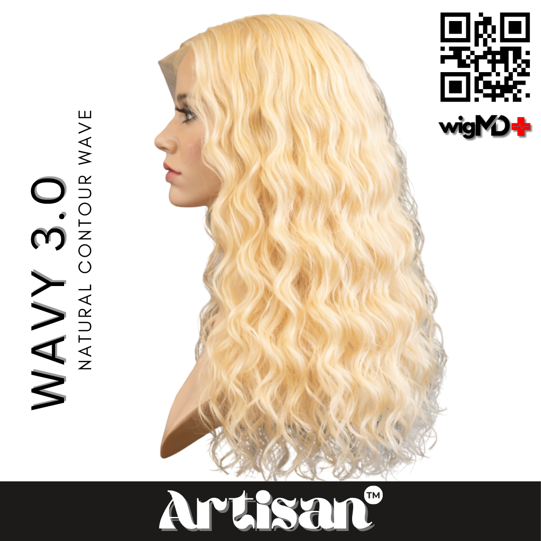 ARTISAN: Natural Contour Wave 3.0 Premium 100% Human Hair Wig