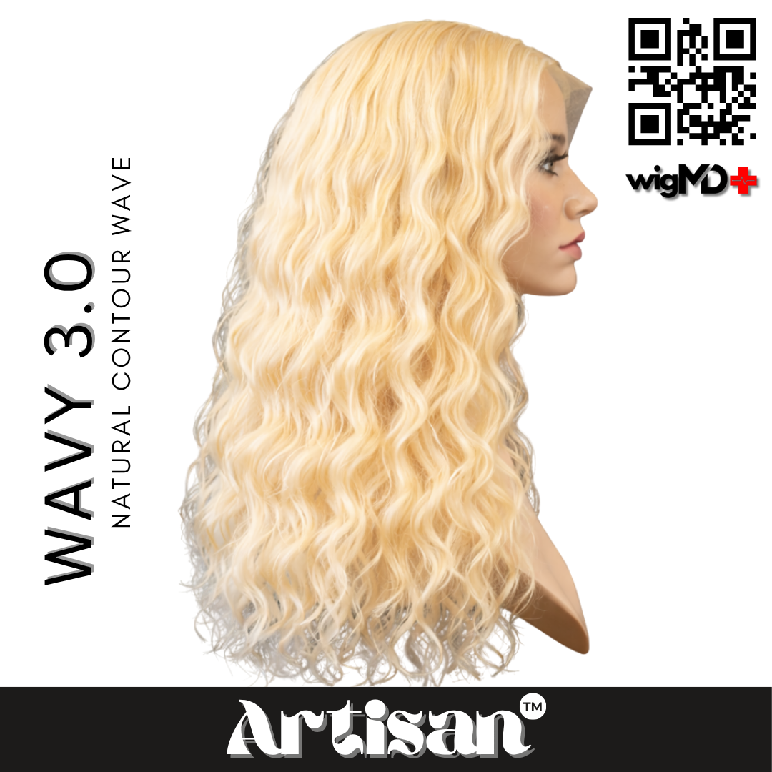 ARTISAN: Natural Contour Wave 3.0 Premium 100% Human Hair Wig