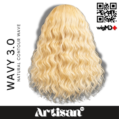 ARTISAN: Natural Contour Wave 3.0 Premium 100% Human Hair Wig