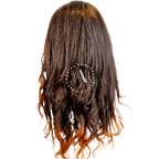 Kinky Coarse Blowout Texture- 100% Fully Customizable Human Hair Medical Wig