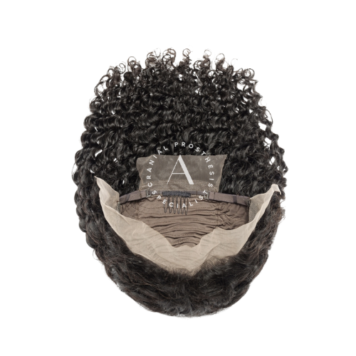 Deep Curl Texture- 100% Fully Customizable Human Hair Medical Wig