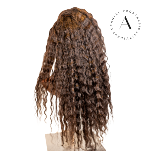 Beach Wave Texture- 100% Fully Customizable Human Hair Medical Wig