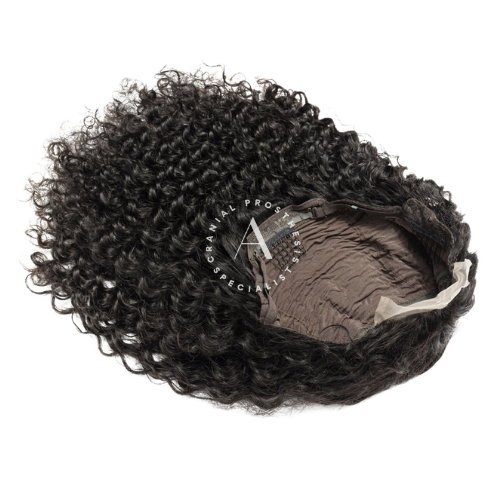 Deep Curl Texture- 100% Fully Customizable Human Hair Medical Wig