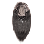 Relaxed Straight Texture- 100% Fully Customizable Human Hair Medical Wig