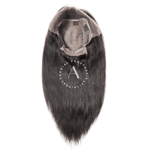 Relaxed Straight Texture- 100% Fully Customizable Human Hair Medical Wig