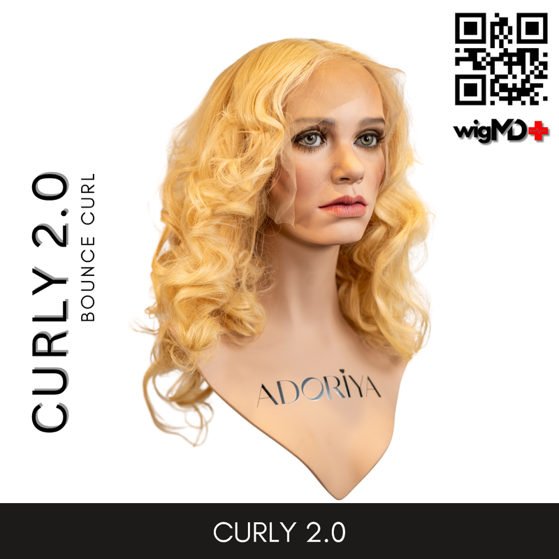 ARTISAN: Bounce Curly 2.0 Premium 100% Human Hair Wig