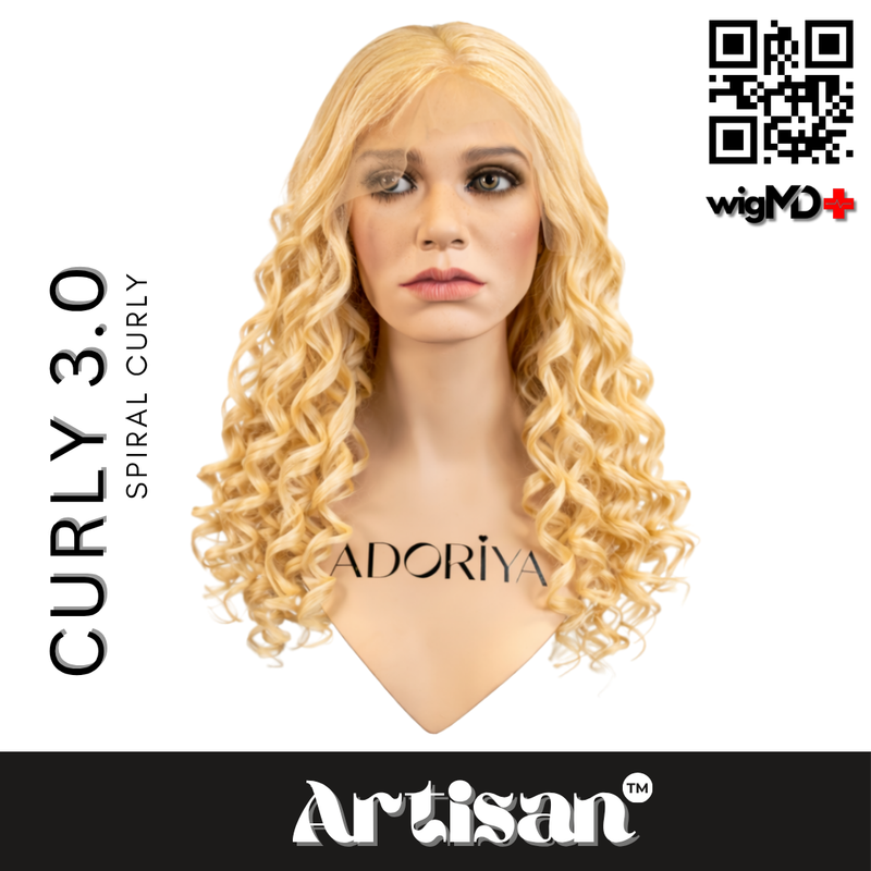 ARTISAN: Spiral Curly 3.0 Premium 100% Human Hair Wig