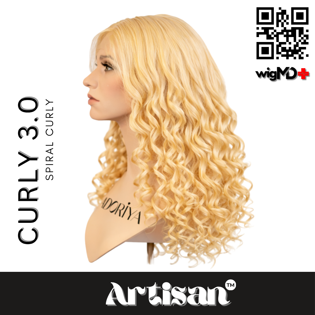 ARTISAN: Spiral Curly 3.0 Premium 100% Human Hair Wig