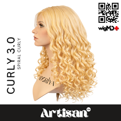 ARTISAN: Spiral Curly 3.0 Premium 100% Human Hair Wig