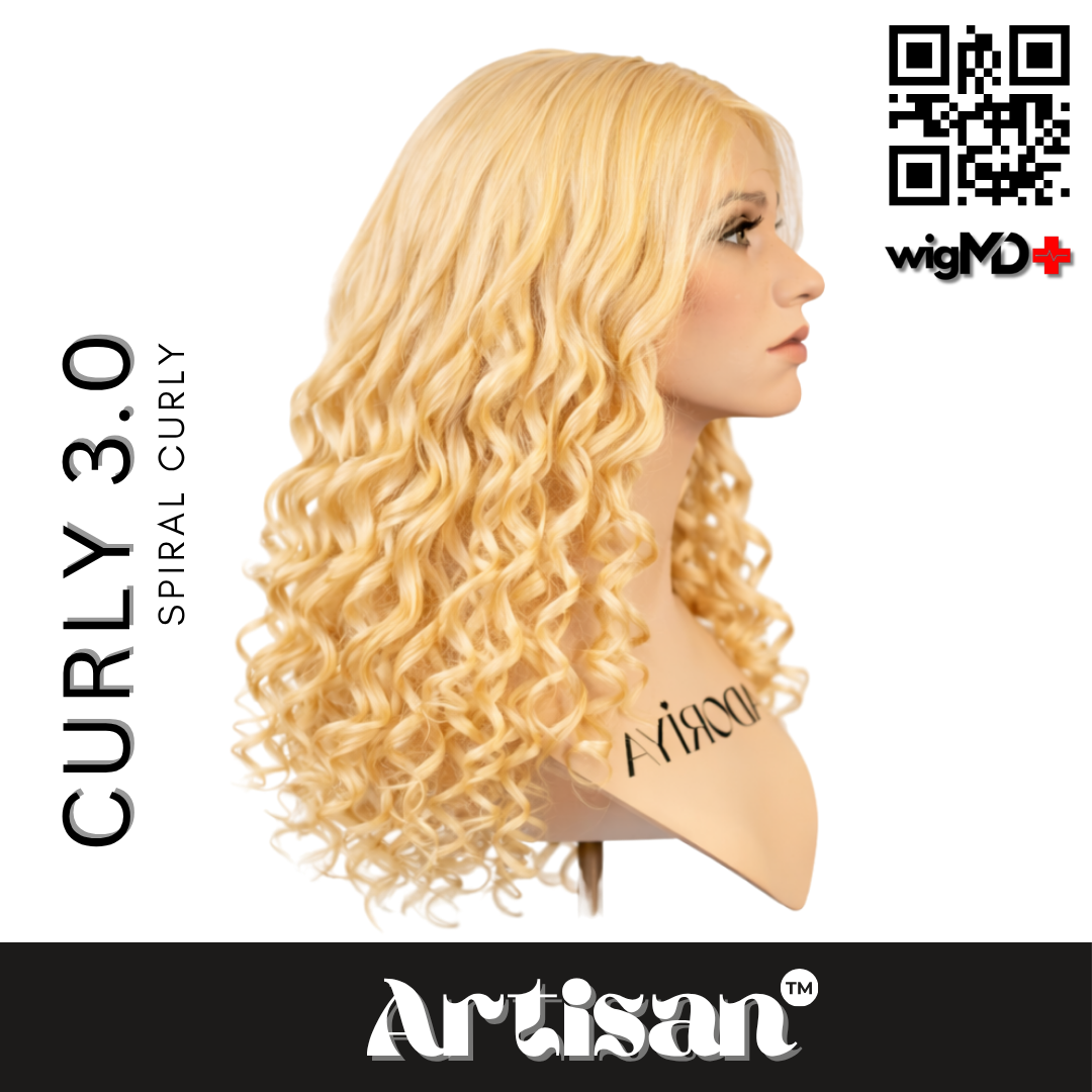 ARTISAN: Spiral Curly 3.0 Premium 100% Human Hair Wig