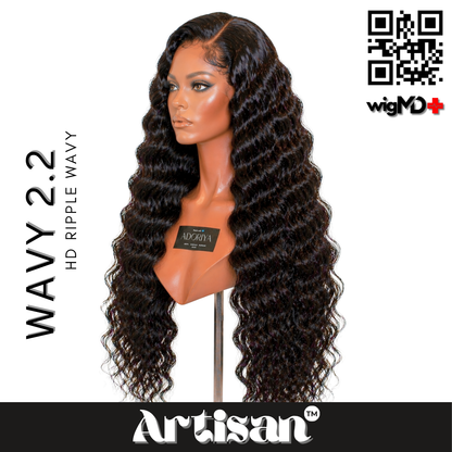 ARTISAN: Ripple Wavy 2.2 Premium 100% Human Hair Wig