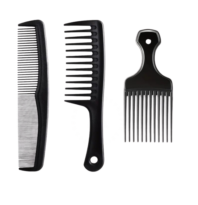 3-Black Comb Set Hover Image