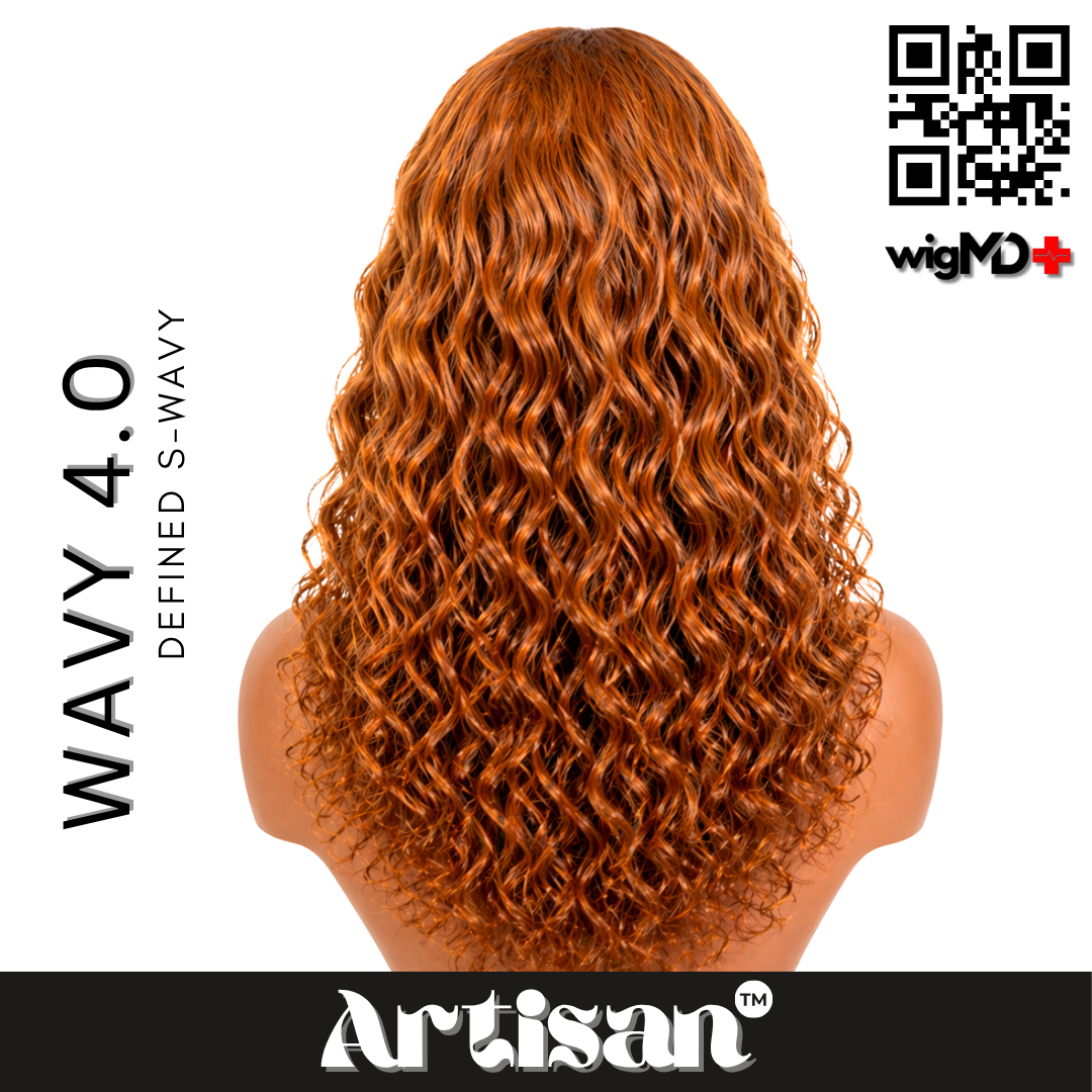 ARTISAN: Defined S-Wavy 4.0 Premium 100% Human Hair Wig