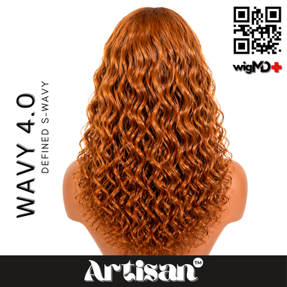 ARTISAN: Defined S-Wavy 4.0 Premium 100% Human Hair Wig