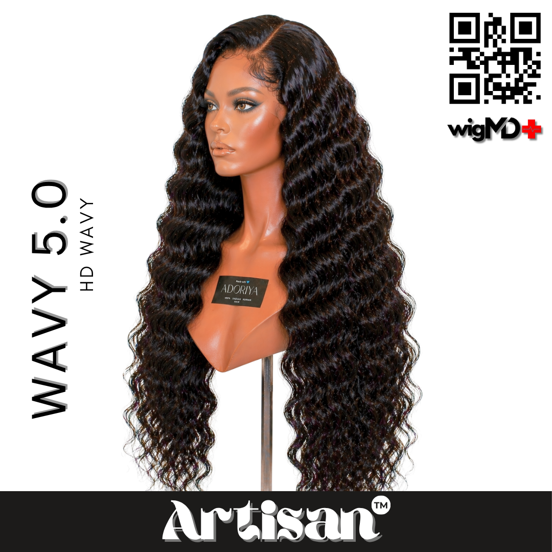 ARTISAN: HD Wavy 5.0 Premium 100% Human Hair Wig