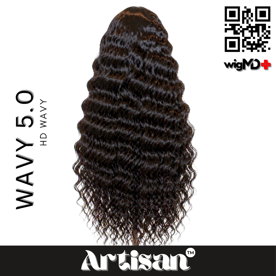 ARTISAN: HD Wavy 5.0 Premium 100% Human Hair Wig
