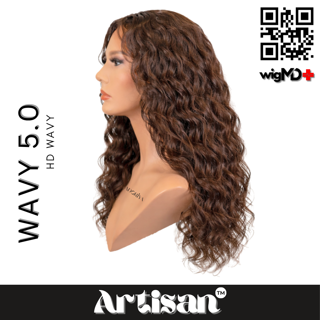 ARTISAN: HD Wavy 5.0 Premium 100% Human Hair Wig