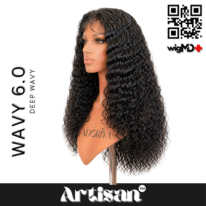 ARTISAN: Deep Wavy 6.0 Premium 100% Human Hair Wig
