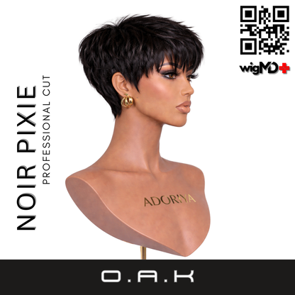 O.A.K: Nior Pixie Professionally Cut Wig
