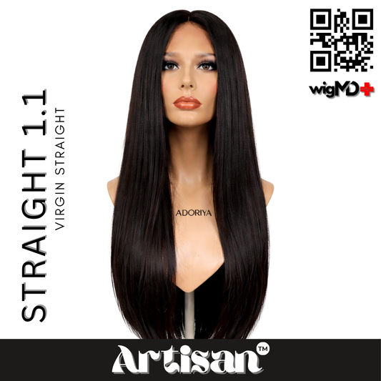 ARTISAN: Virgin Straight 1.0 Premium 100% Human Hair Wig