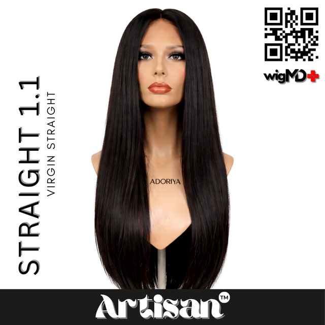 ARTISAN: Virgin Straight 1.0 Premium 100% Human Hair Wig