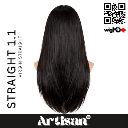 ARTISAN: Virgin Straight 1.0 Premium 100% Human Hair Wig