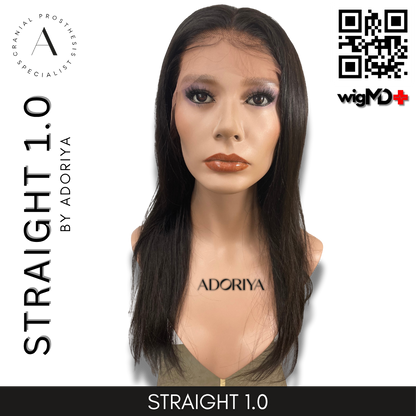 CLEARANCE: Premium Virgin Straight 1.0 Hyper-realistic Silk Scalp
