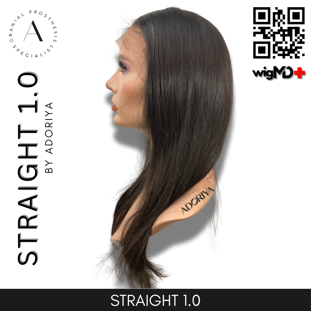 CLEARANCE: Premium Virgin Straight 1.0 Hyper-realistic Silk Scalp