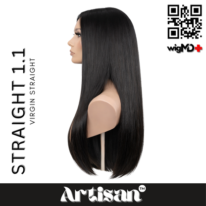 ARTISAN: Virgin Straight 1.0 Premium 100% Human Hair Wig